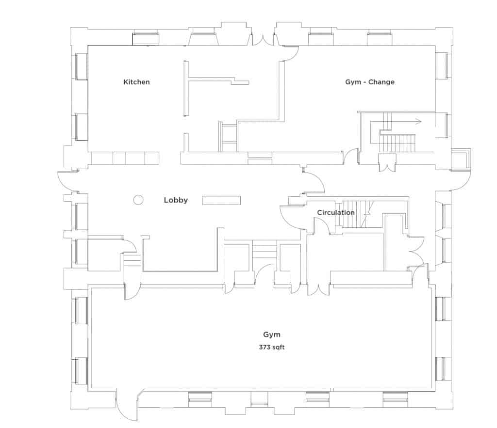 Winslade Manor, lower ground floor, Winslade Park Exeter
