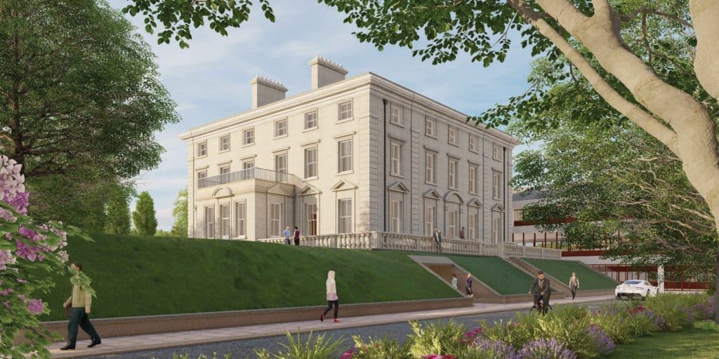 Winslade Manor, part of the exciting Winslade Park Exeter live, work and play destination being created by Burrington Estates