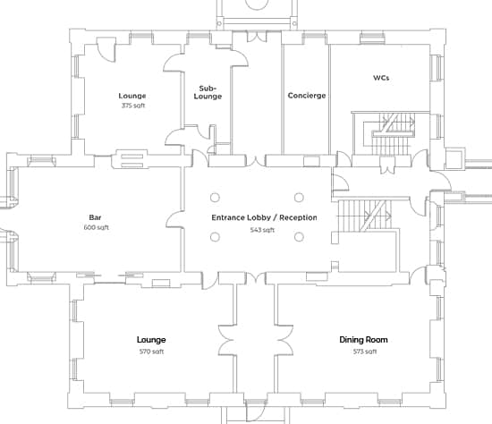 Winslade Manor – Ground Floor
