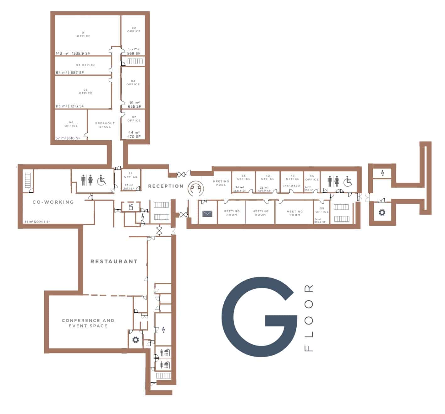 Winslade House – Ground Floor