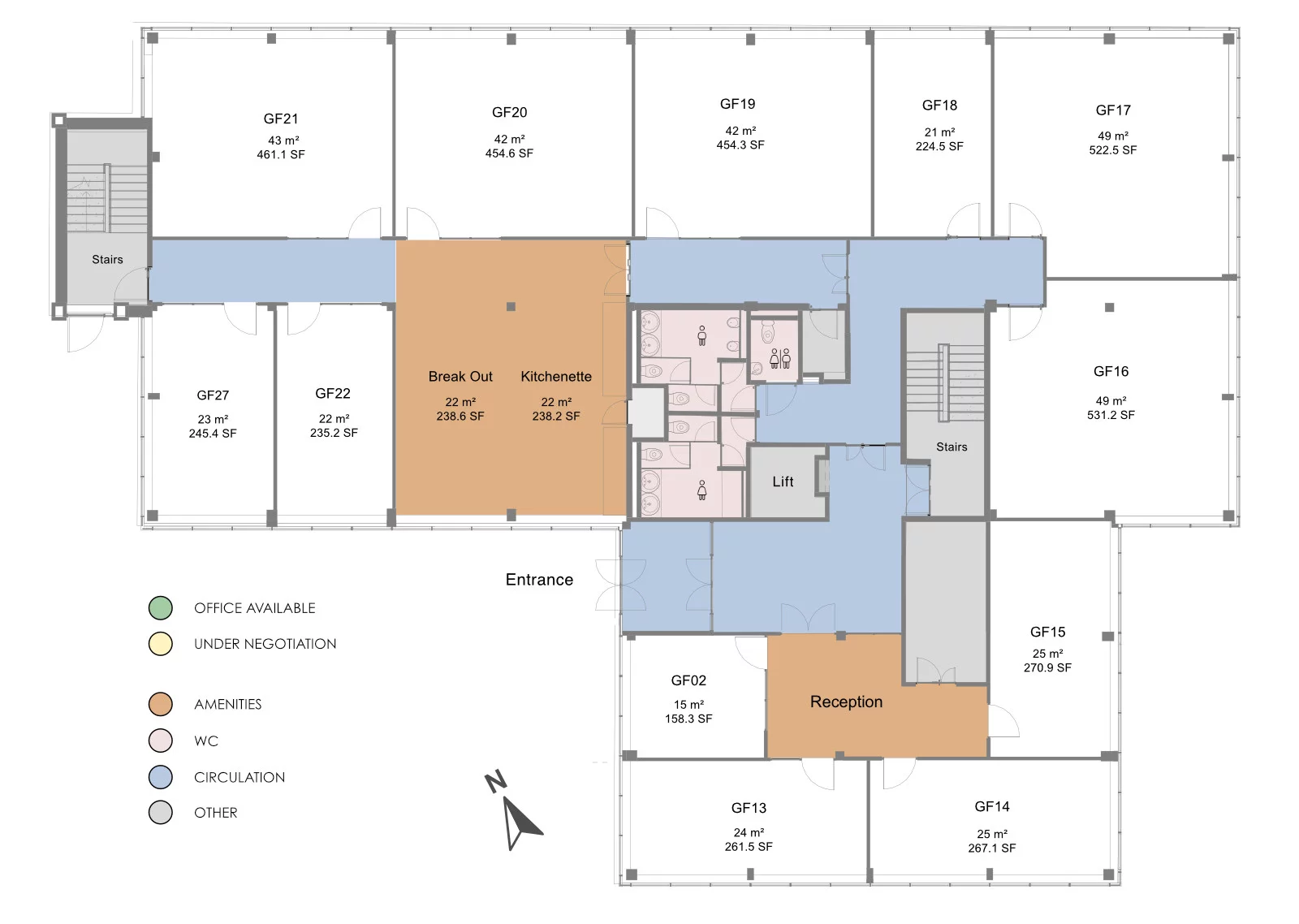 Brook House – Ground Floor